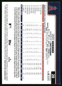 Niko Kavadas #20 2025 Topps Chrome RayWave Refractors