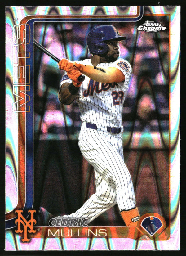 Cedric Mullins #USC40 2025 Topps Chrome Update RayWave Refractor