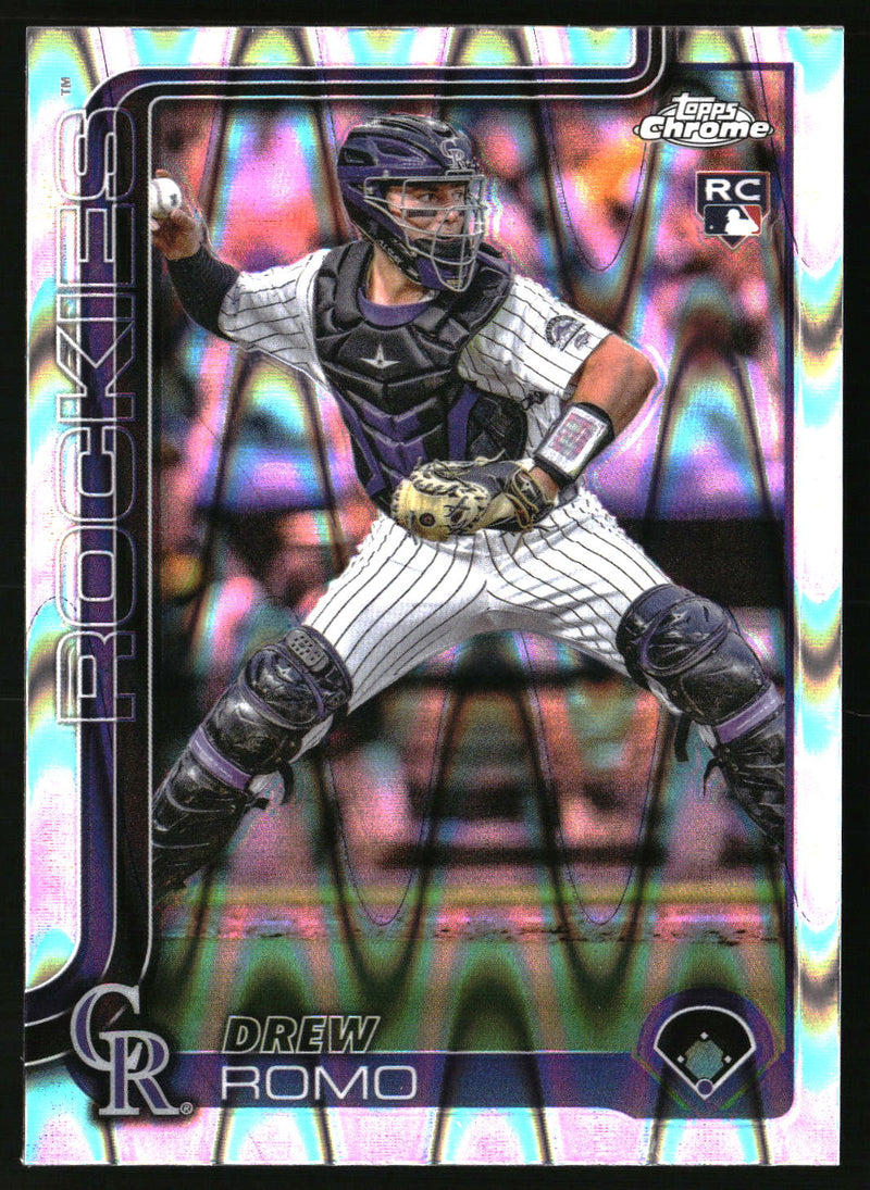 Drew Romo #124 2025 Topps Chrome RayWave Refractors