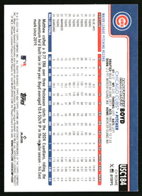 Matthew Boyd #USC184 2025 Topps Chrome Update RayWave Refractor