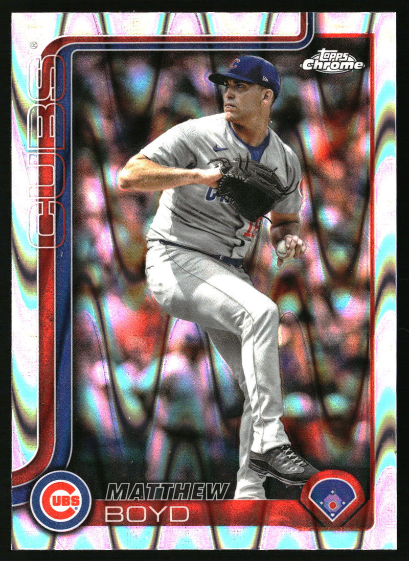 Matthew Boyd #USC184 2025 Topps Chrome Update RayWave Refractor