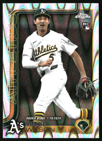 Jacob Wilson #USC150 2025 Topps Chrome Update RayWave Refractor