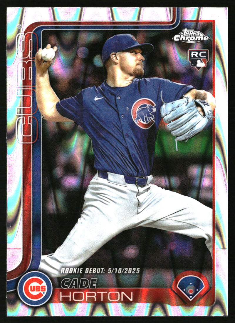 Cade Horton #USC102 2025 Topps Chrome Update RayWave Refractor