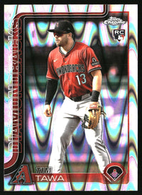 Tim Tawa #USC104 2025 Topps Chrome Update RayWave Refractor