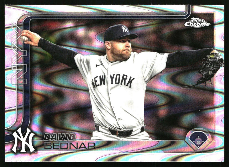 David Bednar #USC182 2025 Topps Chrome Update RayWave Refractor