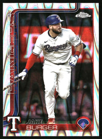 Jake Burger #USC37 2025 Topps Chrome Update RayWave Refractor