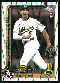 Jacob Wilson #USC150 2025 Topps Chrome Update RayWave Refractor