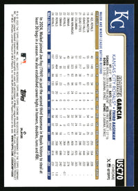 Maikel Garcia #USC70 2025 Topps Chrome Update RayWave Refractor