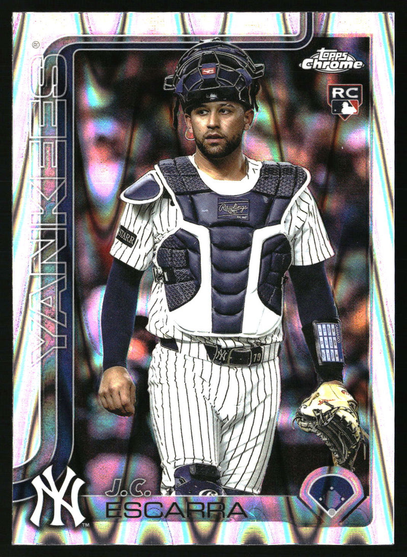 J.C. Escarra #USC197 2025 Topps Chrome Update RayWave Refractor