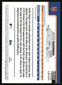 Justin Hagenman #USC61 2025 Topps Chrome Update RayWave Refractor