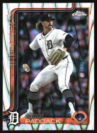 Chris Paddack #USC10 2025 Topps Chrome Update RayWave Refractor