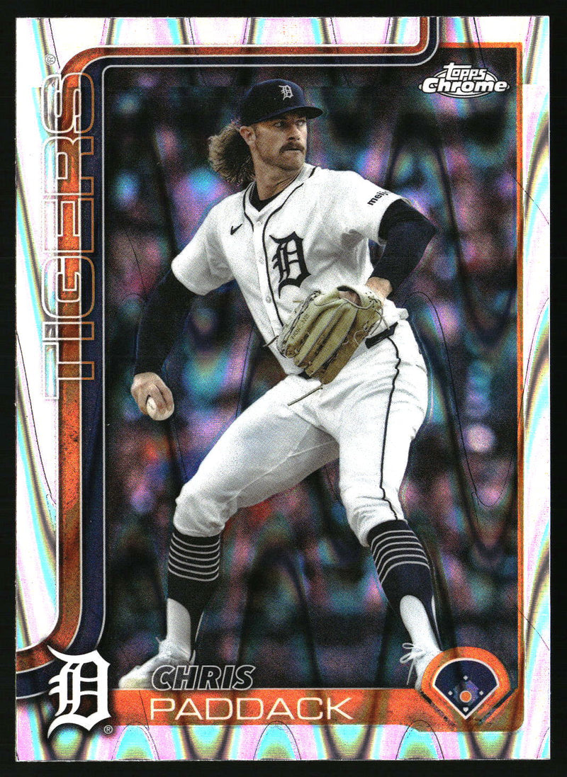 Chris Paddack #USC10 2025 Topps Chrome Update RayWave Refractor