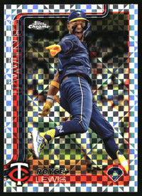 Royce Lewis #254 2025 Topps Chrome X-Fractors