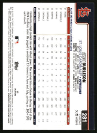 Alec Burleson #281 2025 Topps Chrome X-Fractors