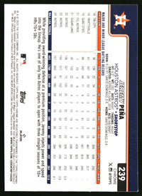 Jeremy Peña #239 2025 Topps Chrome X-Fractors