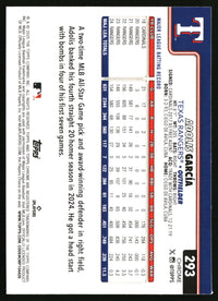 Adolis García #293 2025 Topps Chrome X-Fractors