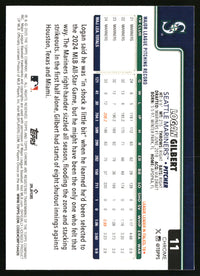 Logan Gilbert #11 2025 Topps Chrome X-Fractors