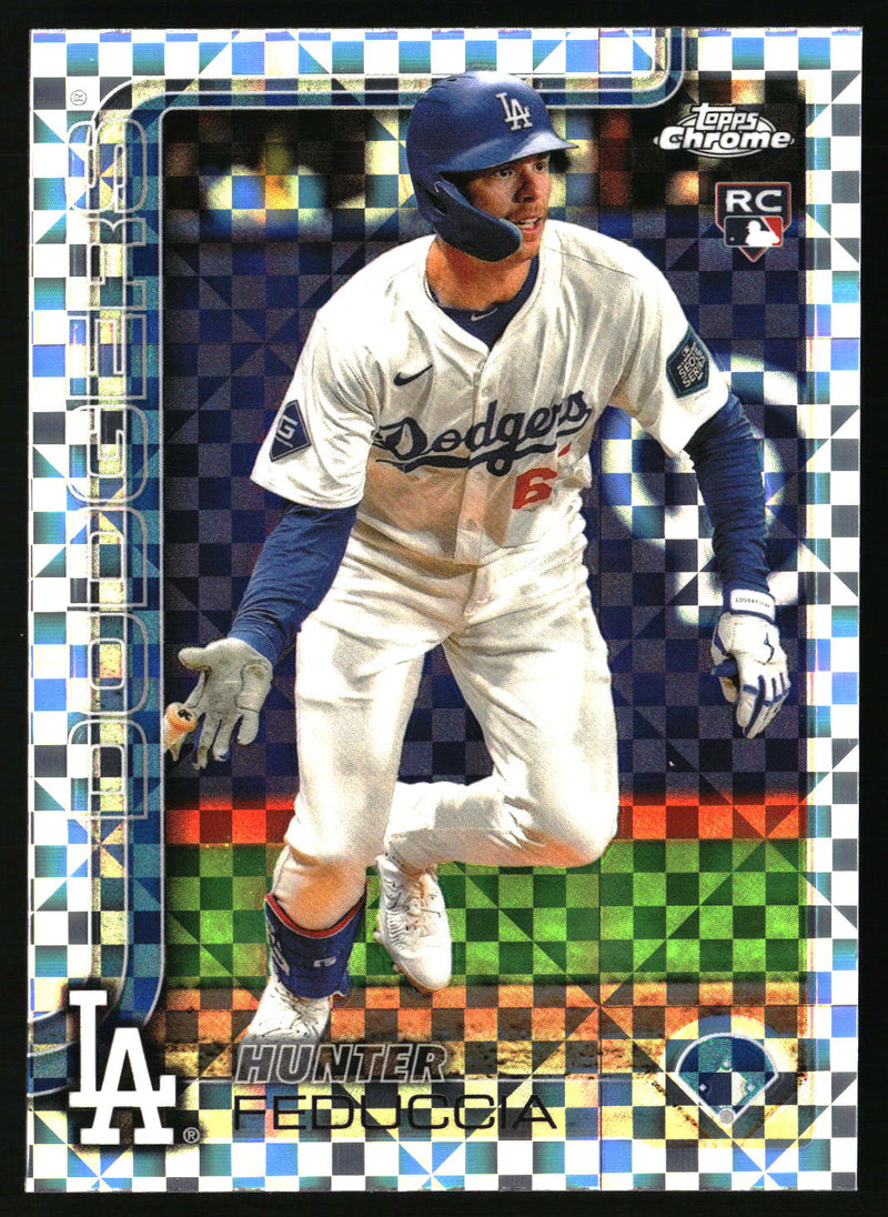 Hunter Feduccia #288 2025 Topps Chrome X-Fractors