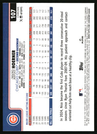 Nico Hoerner #107 2025 Topps Chrome X-Fractors