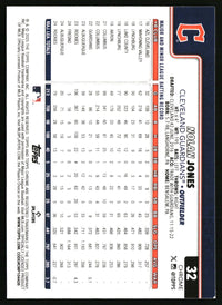 Nolan Jones #32 2025 Topps Chrome X-Fractors