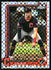 Nolan Jones #32 2025 Topps Chrome X-Fractors