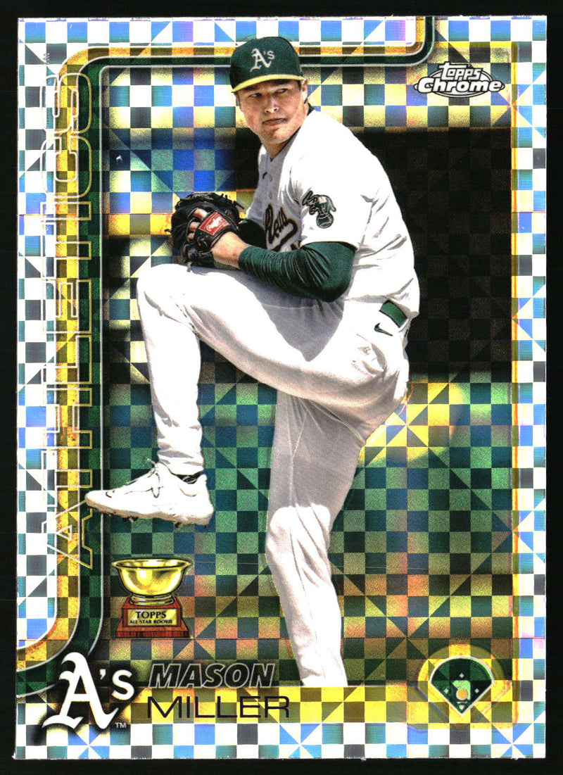 Mason Miller #142 2025 Topps Chrome X-Fractors