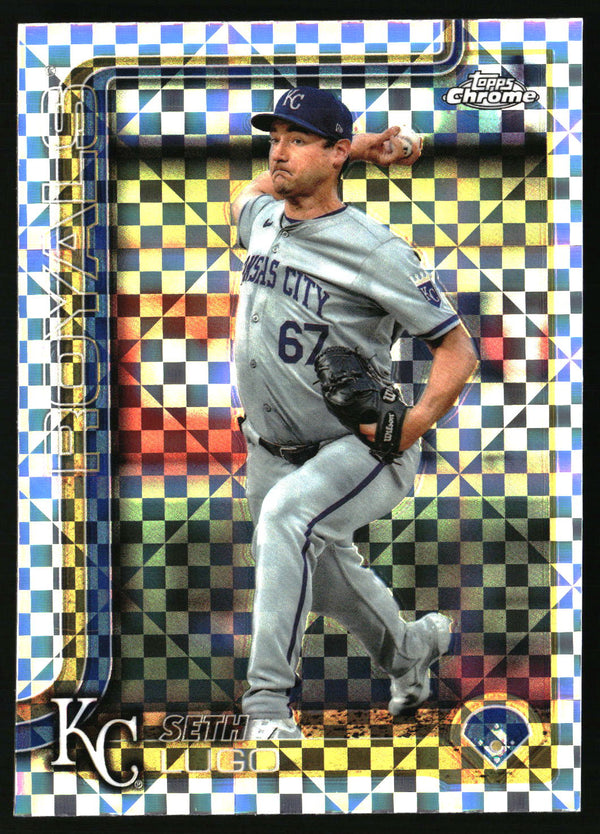 Seth Lugo #94 2025 Topps Chrome X-Fractors