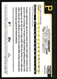 Braxton Ashcraft #USC142 2025 Topps Chrome Update X-Fractors