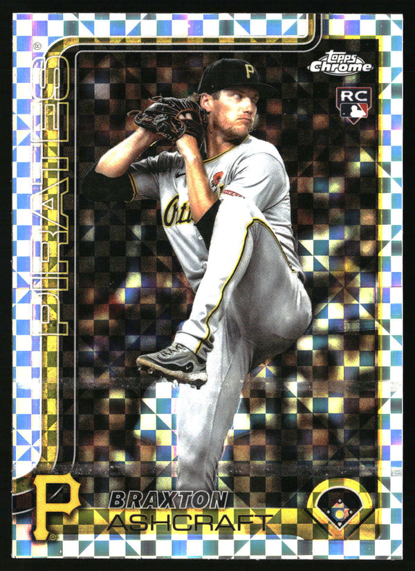 Braxton Ashcraft #USC142 2025 Topps Chrome Update X-Fractors