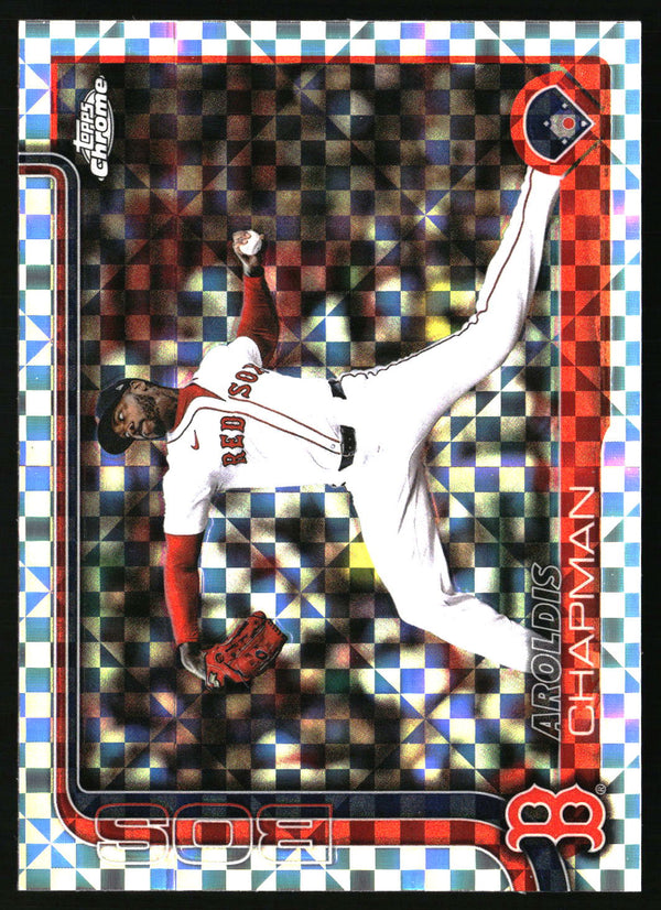 Aroldis Chapman #USC191 2025 Topps Chrome Update X-Fractors
