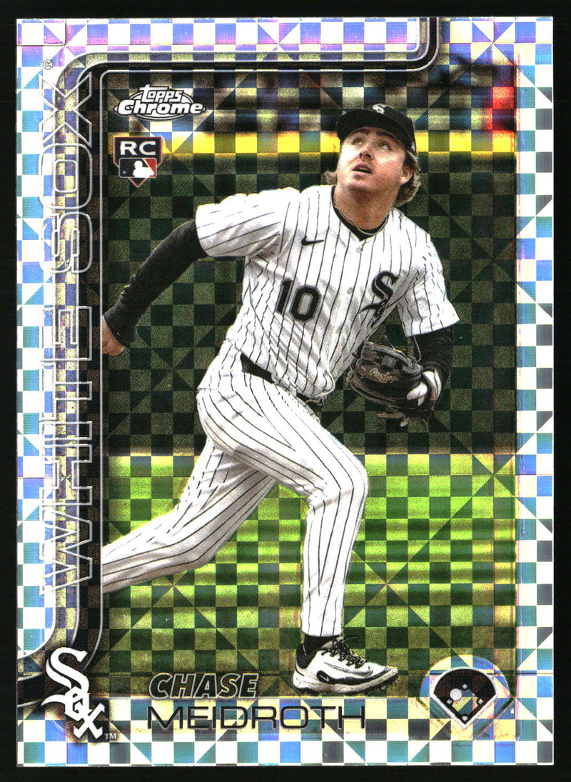Chase Meidroth #USC75 2025 Topps Chrome Update X-Fractors