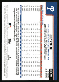Max Kepler #USC91 2025 Topps Chrome Update X-Fractors