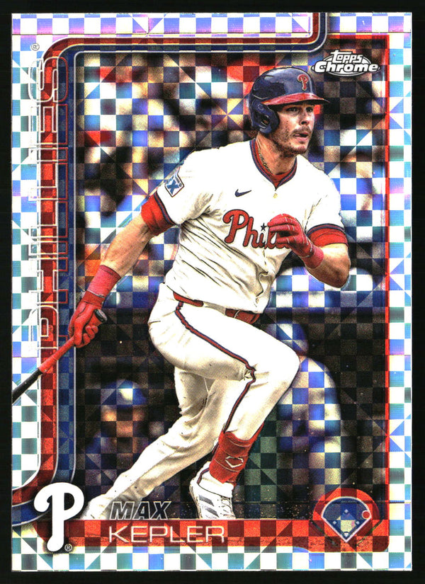 Max Kepler #USC91 2025 Topps Chrome Update X-Fractors