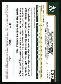 Gunnar Hoglund #USC127 2025 Topps Chrome Update X-Fractors