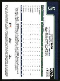 Bryan Woo #USC16 2025 Topps Chrome Update X-Fractors