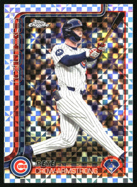 Pete Crow-Armstrong #USC76 2025 Topps Chrome Update X-Fractors