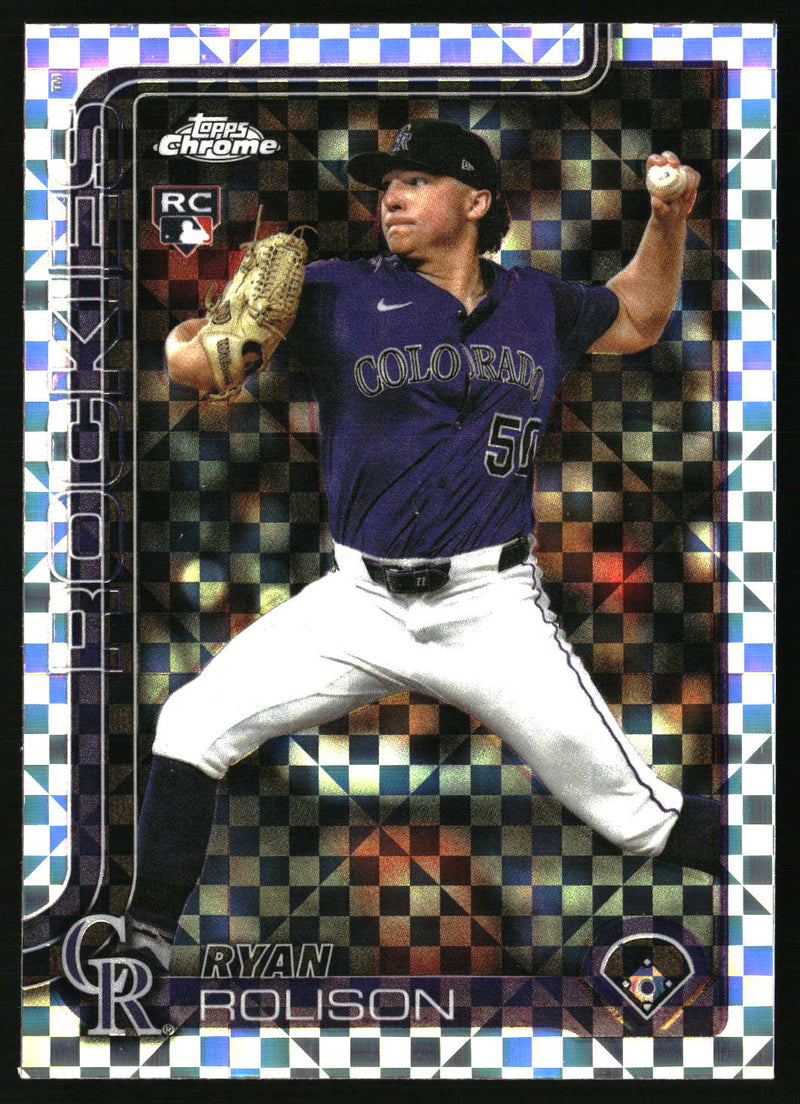 Ryan Rolison #USC123 2025 Topps Chrome Update X-Fractors
