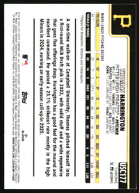 Thomas Harrington #USC177 2025 Topps Chrome Update X-Fractors