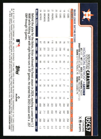 Victor Caratini #USC57 2025 Topps Chrome Update X-Fractors