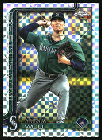 Bryan Woo #USC16 2025 Topps Chrome Update X-Fractors