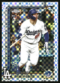 Dalton Rushing #USC129 2025 Topps Chrome Update X-Fractors
