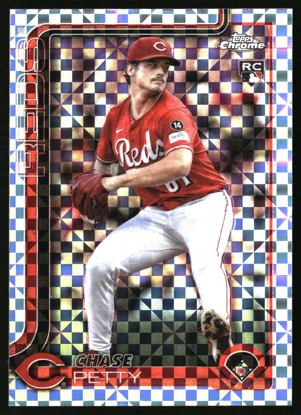 Chase Petty #USC97 2025 Topps Chrome Update X-Fractors