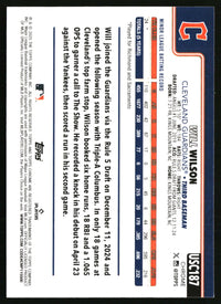 Will Wilson #USC187 2025 Topps Chrome Update X-Fractors