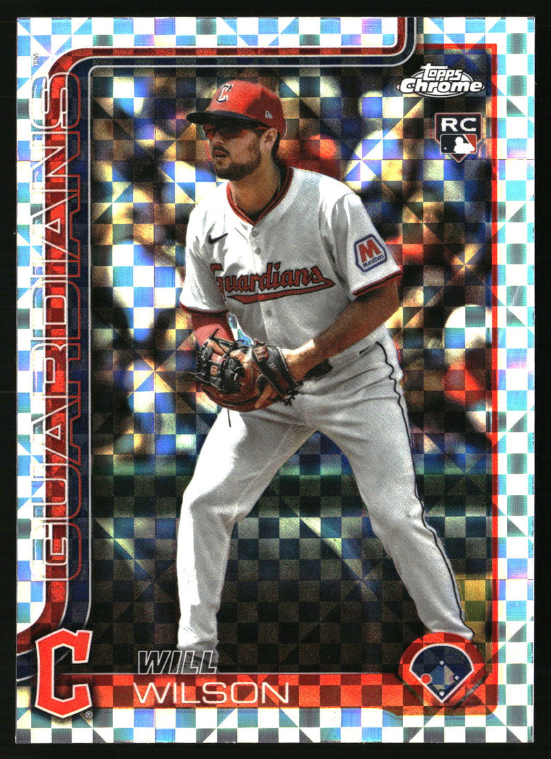 Will Wilson #USC187 2025 Topps Chrome Update X-Fractors