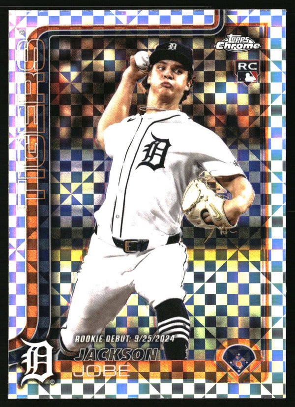 Jackson Jobe #USC48 2025 Topps Chrome Update X-Fractors