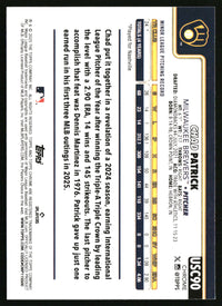 Chad Patrick #USC90 2025 Topps Chrome Update X-Fractors