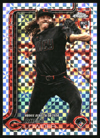 Rhett Lowder #USC110 2025 Topps Chrome Update X-Fractors