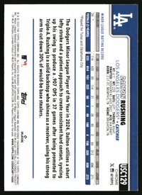 Dalton Rushing #USC129 2025 Topps Chrome Update X-Fractors
