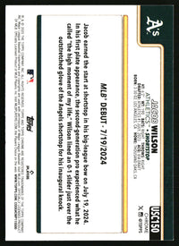 Jacob Wilson #USC150 2025 Topps Chrome Update X-Fractors