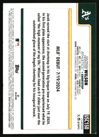 Jacob Wilson #USC150 2025 Topps Chrome Update X-Fractors